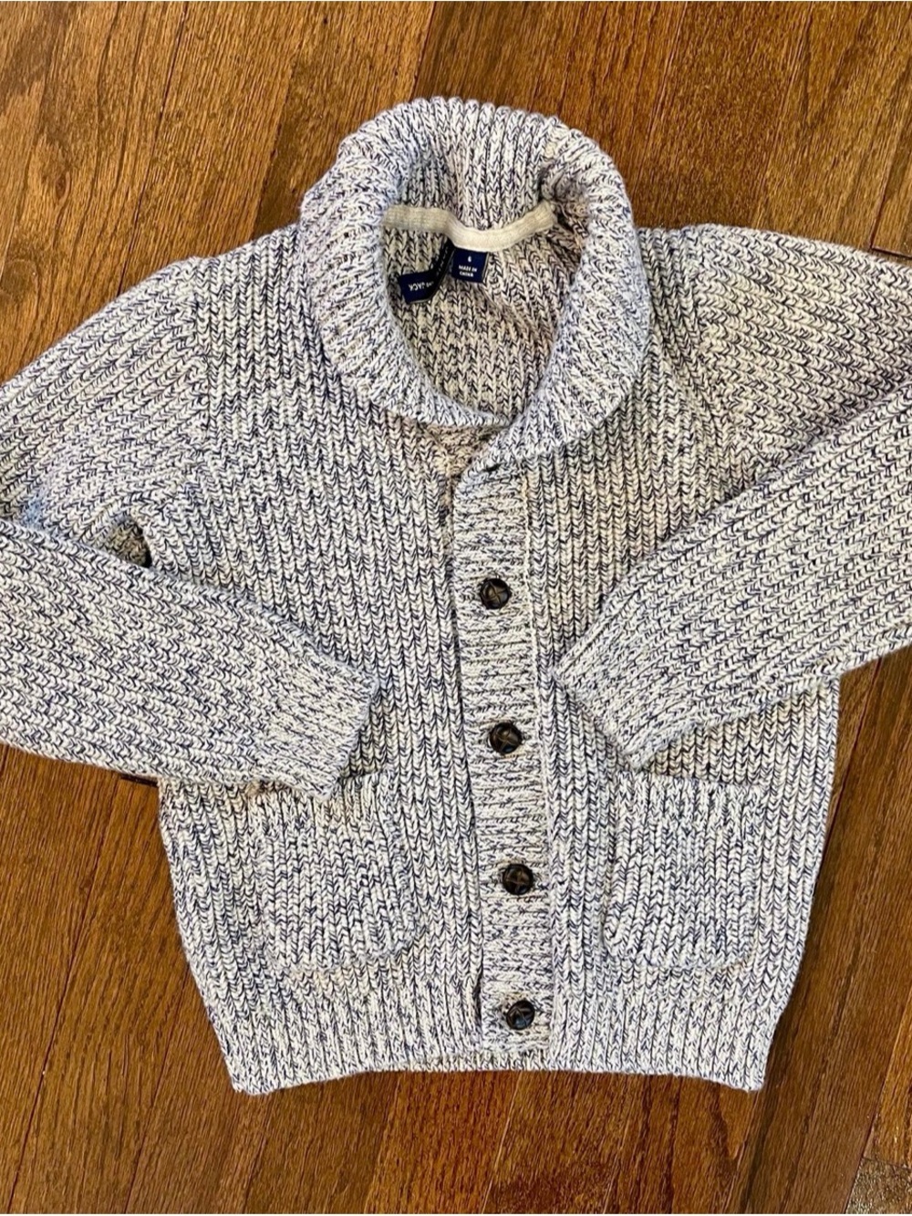 Janie and Jacks Boys Button Cardigan